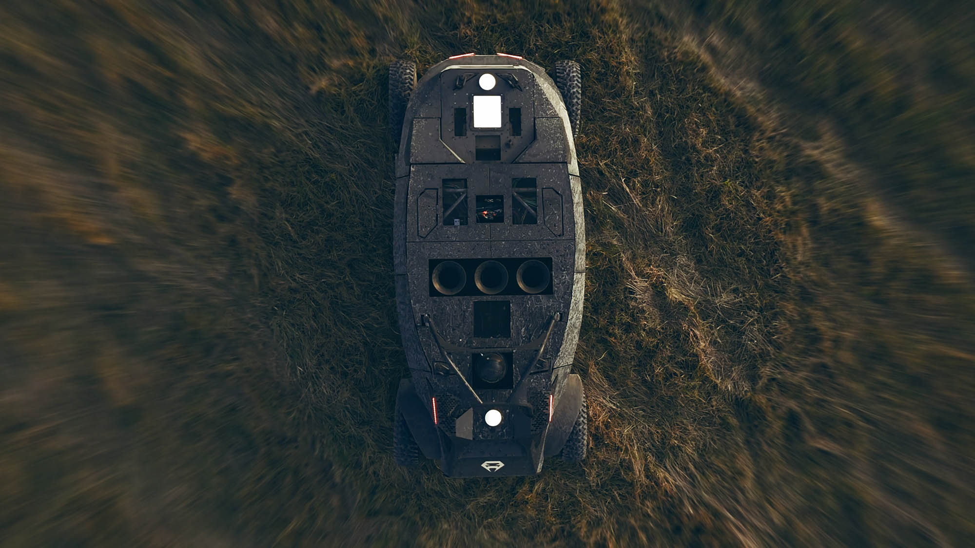 Autonomous Military Vehicle With Deployable Drones